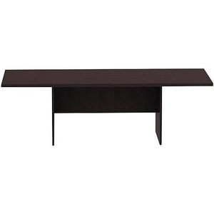 Mesa de Conferencia Rectangular Ajustable Serie Alera Valencia, 94.5w X 41.38d X 29.5h, Color Espresso, para Oficina y Hotel, Hecha de Madera - Product Image 1