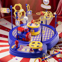 Jeu de table de lancer de balles de cirque pour enfants, jeu de société familial pour la coordination œil-main, cadeau d'anniversaire pour garçons et filles
