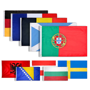 Bandera Promocional de Bosnia y <span class=keywords><strong>Herzegovina</strong></span>, 3x5 pies, Tela Oxford Impermeable, Bandera Bordada para Exteriores, Portátil - Product Image 4