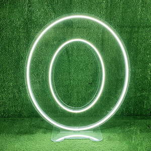 <span class=keywords><strong>SUNSKY</strong></span> Display Venta al por mayor Entrega rápida Número personalizado Letrero de neón con base Fiesta Letrero de neón - Product Image 6