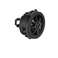 Tweeter Mobil 35mm Silk Dome 20W RMS 4Ω Frekuensi Tinggi Komponen Audio Mobil Pasokan Pabrik OEM