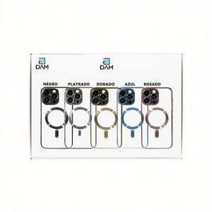 Étui magnétique électro-plaqué DAM pour iPhone 16 Pro compatible - Product Image 1