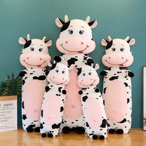 Peluche de <span class=keywords><strong>vache</strong></span>, nouveau oreiller, poupée, logo de société, cadeau d'anniversaire, - Product Image 5
