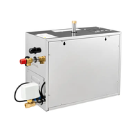 Générateur de vapeur pour sauna turc moderne 12KW 2026 avec panneau de commande informatique, application et Wi-Fi Bluetooth pour Hammam, Spa et haut-parleur
