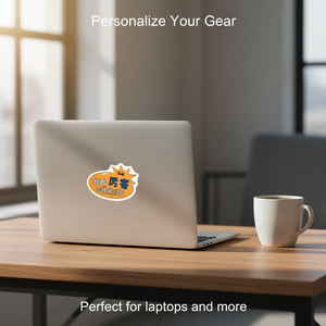 Custom-designed personalized logo waterproof PVC vinyl cartoon die-cut stickers - Product Image 3