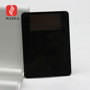 Vidrio templado cortado a medida 3mm cuadrado térmico con borde negro para aplicaciones médicas - Product Image 3