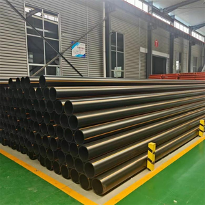 Tubería de HDPE para Gas Subterráneo OEM Sdr11 Sdr17, 160 mm, 200 mm, 315 mm, 355 mm, con Franjas Amarillas, Tubo de Plástico PE100 - Product Image 1