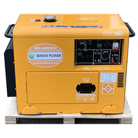 Usine pas cher Mini silencieux 5kva générateur portable 5KW petit générateur diesel portable avec prix d'usine