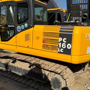 Komatsu PC160 d'occasion pas cher, 16 tonnes, 15 tonnes, pelle mécanique, moteur d'origine, pelle mécanique d'occasion, pelle mécanique d'occasion - Product Image 4