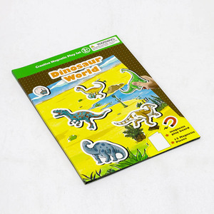 Puzzle di Carta e Gioco da Tavolo Magnetico, Mondo dei Dinosauri, Giocattoli Educativi per Bambini dai <span class=keywords><strong>3</strong></span> <span class=keywords><strong>Anni</strong></span> - Product Image 4