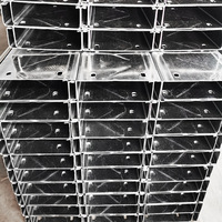 Perfiles de Acero Galvanizado en Forma de C de Alta Calidad, Modernos, con Características Anticorrosivas Duraderas para Techos de Fábrica, Vigas de Pared