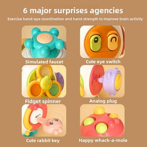 Vente en gros plastique hexaèdre occupé balle infantile jouet éducatif pour le mouvement de la main saisir toucher entraînement grand jeu idée <span class=keywords><strong>cadeau</strong></span> - Product Image 5