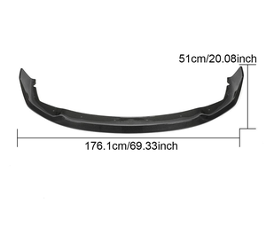 Lèvres de pare-chocs avant en fibre de carbone style P pour <span class=keywords><strong>BMW</strong></span> Série 1 F40 M135i xDrive 128t1 16i <span class=keywords><strong>118i</strong></span> 120i 125i avec <span class=keywords><strong>M</strong></span>-<span class=keywords><strong>Sport</strong></span> 2020~<span class=keywords><strong>2021</strong></span> - Product Image 2