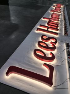 Insegna a LED Personalizzata da Produttore, Lettere a LED in Acciaio Inossidabile, Logo Luminoso da Parete, Insegna a LED Retroilluminata - Product Image 3