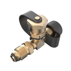 Adaptateur en T pour gaz propane RV, <span class=keywords><strong>connecteur</strong></span> de gaz propane en laiton massif pour caravane, <span class=keywords><strong>camping</strong></span>-<span class=keywords><strong>car</strong></span> et motorhome - Product Image 1