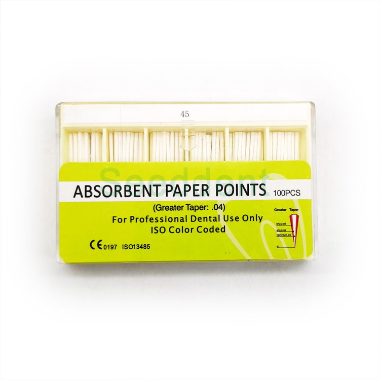 Dental PP 02 04 06 taper Absorbent Paper Point