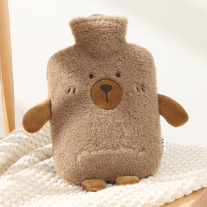Reusable Safety Heating Plush Hot Water Bag Cute Cartoon Animal Design Eco-Friendly Hand Warmth Gift - Product Image 5