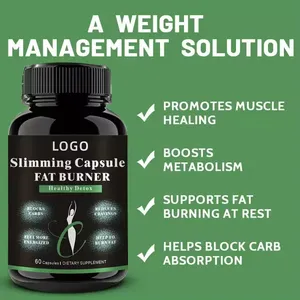OEM Fat Burner Capsules Weight Loss Supplement Appetite Suppressant Energy Booster Fat Burning Capsules