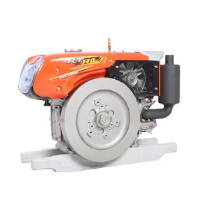 Factory Outlet 6.6HP Diesel Engine Single Cylinder 4 Stroke Water Cooled Engine Assembly Diesel Motorcycle Engines