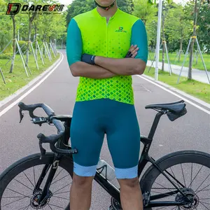 DAREVIE maglia da ciclismo a manica corta leggera maglia da bicicletta personalizzata abbigliamento per Mountain Bike da uomo