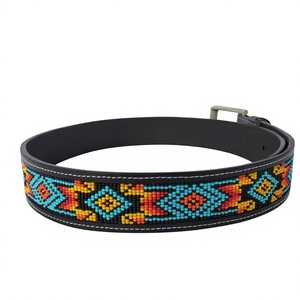 Cinturón Ecológico de Cuero Vacuno Genuino con Hebilla Cuadrada de Acero, Estilo Vintage, Impermeable, Transpirable y Cómodo, Ancho de 3.8CM, 138CM de Largo - Product Image 3