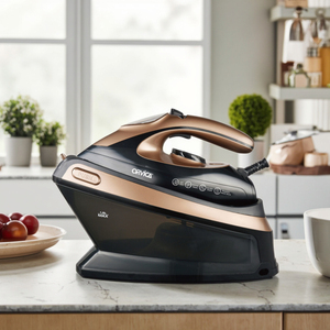 Plancha de Vapor Eléctrica con Suela de Cerámica, Función Antigoteo, Autolimpieza y Vapor Vertical, Tanque de Agua de 1.5L - Product Image 3