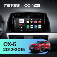 TEYES CC4 PRO para Mazda CX5 2012 CX 5 2015-CarPlay Android Auto 2DIN Autoradio reproducción de coche Radio Multimedia ESTÉREO