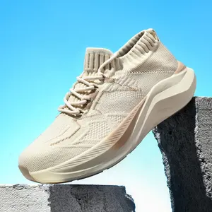 2024 Sapatos masculinos moda coreana esportes lazer correndo moda pano sapatos para homem tênis para homem