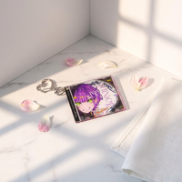 Nouveau Porte-clés Professionnel Personnalisé en Acrylique Rotatif, Thème Anime, Impression Numérique, Durable, Le Plus Populaire, Personnalisable pour la Musique, Vente en Gros