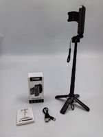 Mini trépied P15 pour selfie avec télécommande sans fil, support de téléphone portable, mini trépied portable pour Android et iPhone, pour la prise de vue de vlogs