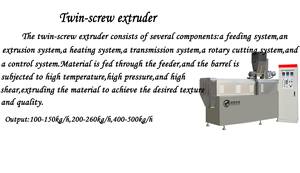 Accessoires de moteur d'extrudeuse bivis Linyang : Éléments de vis, Lames de barillet, Lames d'extrudeuse, Moule à granulés pour snacks, Automatique - Product Image 6