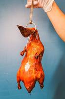 Vente en gros d'usine de haute qualité, peau croustillante, canard rôti au miel, parfumé, prêt à manger, snack, cuisine traditionnelle chinoise