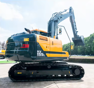 Excavatrice sur chenilles HX155L de 15 tonnes, norme Tier 4, avec benne mécanique pour la construction - Product Image 2