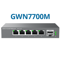Seri Grandstream GWN7700M saklar jaringan Multi-Gigabit 2.5G tidak dikelola GWN7700M GWN7700MP GWN7701M