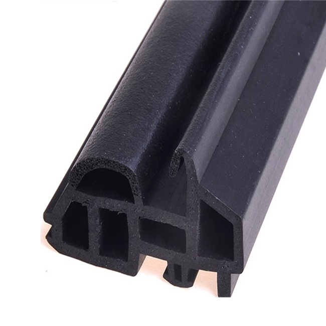 High Resilience EPDM Foam Rubber Sealing Strip Waterproofing For Window