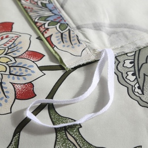 Holesale-Juego de fundas de edredón estampadas, ropa de cama 100% algodón, color verde - Product Image 3