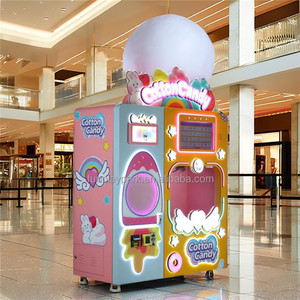 Custom Fully Automatic Commercial <strong>Sugar</strong> Maker New Electric <strong>Cotton</strong> <strong>Candy</strong> Vending Machine - Product Image 5