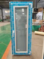 Ventanas Abatibles y Oscilobatientes Horizontales de PVC Modernas Personalizadas CHANGYI, Doble Acristalamiento, para Cocina y Baño, Precio Económico