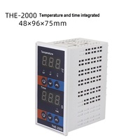 THE2000 Pengendali Suhu Waktu Tampilan Digital Terintegrasi Output SSR Relay untuk Mesin Hot Stamping