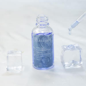 BAIXO MOQ Cuidados Com A Pele Coreano <span class=keywords><strong>GHK</strong></span>-<span class=keywords><strong>CU</strong></span> Peptídeo De Cobre Ácido Hialurônico Infundido Cuidados Com A Pele Branqueamento Soro De Vitamina C Soro Facial - Product Image 6