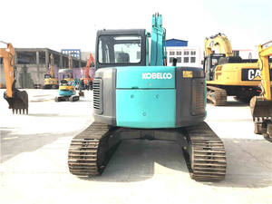 Mini excavatrice utilisée de 7 tonnes excavatrice de chenille de Kobelco sk70sr sk75 à vendre - Product Image 4