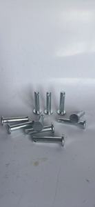 Fabrikant Groothandel Hoge Sterkte Koolstofstaal Platte Kop Klinknagels Zink Geplateerd 4.8/8.8/10.9/12.9 Din1/4-3/4 Grip Bereik 1-2 - Product Image 3