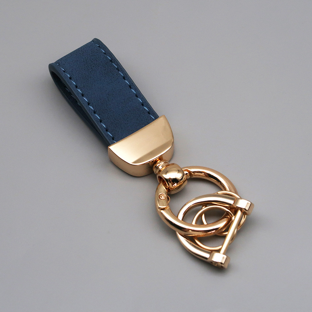 Colgante azul oscuro+oro (88 mm)