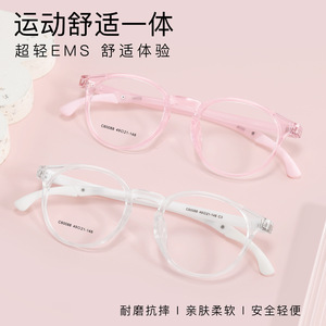 Jvyyi – montures de lunettes rondes TR90, 49-21-148, monture complète légère, lentilles en résine pour étudiants, vêtements de sport - Product Image 4