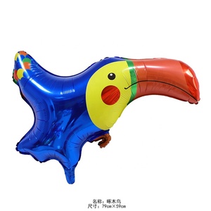 2020 nuevo globos <span class=keywords><strong>pájaro</strong></span> <span class=keywords><strong>carpintero</strong></span> forma globos de papel de aluminio fiesta suministros de decoración de globo - Product Image 2
