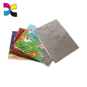 Puzzle d'animaux en carton personnalisé, forme spéciale, jeu de réflexion pour enfants - Product Image 2