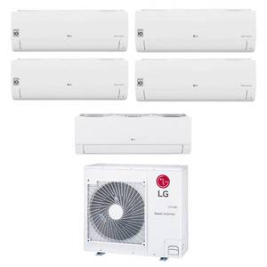 Aire Acondicionado Inteligente WiFi de Pared con Capacidad de 7000+7000+7000+7000+9000 BTU/h, Control Remoto, Modo de Reposo, R32 - Product Image 1