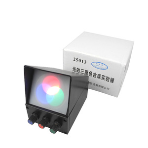 Experimental apparatus for combining the three primary colors of light; demonstrator; three-color light source; <b>physical</b> optics - Product Image 1