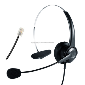 Auriculares de teléfono transpirables, cascos ergonómicos de alta fidelidad, excelente, 3,5mm, 2,5mm, micrófono RJ9, Servicio de Atención <span class=keywords><strong>al</strong></span> <span class=keywords><strong>Cliente</strong></span> - Product Image 2