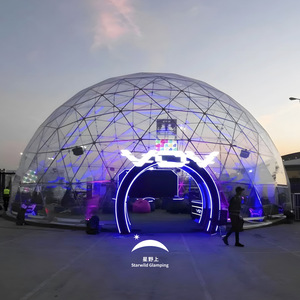Starwild Glamping Transparent Dome <b>Tent</b> Aluminum Alloy <b>Frame</b> PVC Fabric Four-season Waterproof Wedding Party Event Use - Product Image 1